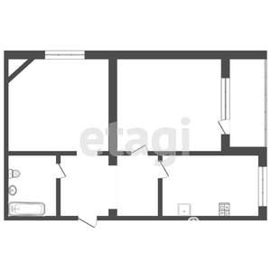 2-к квартира, на длительный срок, 80м2, 3/4 этаж