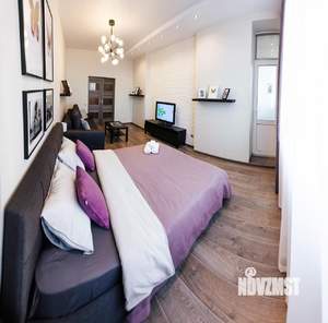 1-к квартира, посуточно, 50м2, 1/1 этаж