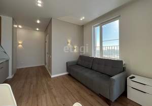 Студия квартира, на длительный срок, 27м2, 16/17 этаж