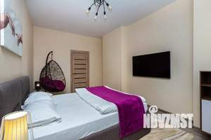 1-к квартира, посуточно, 46м2, 1/1 этаж