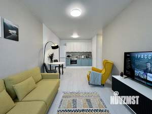 1-к квартира, посуточно, 45м2, 1/1 этаж