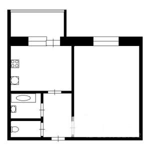 1-к квартира, на длительный срок, 32м2, 3/13 этаж