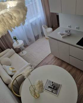 Студия квартира, на длительный срок, 24м2, 12/21 этаж