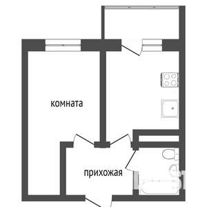 1-к квартира, на длительный срок, 36м2, 16/20 этаж