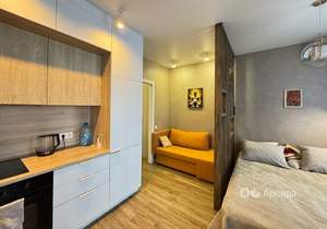 Студия квартира, на длительный срок, 28м2, 11/17 этаж