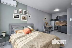 Студия квартира, посуточно, 25м2, 3/25 этаж