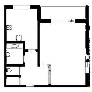 1-к квартира, на длительный срок, 36м2, 5/9 этаж