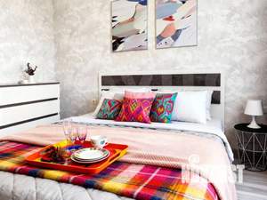 2-к квартира, посуточно, 47м2, 12/25 этаж