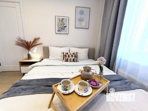 1-к квартира, посуточно, 42м2, 12/19 этаж