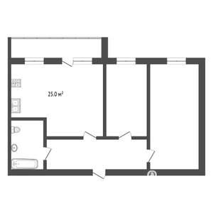 3-к квартира, на длительный срок, 74м2, 10/10 этаж