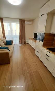 Студия квартира, на длительный срок, 27м2, 3/17 этаж