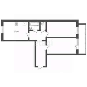2-к квартира, на длительный срок, 78м2, 4/9 этаж
