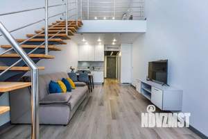 1-к квартира, посуточно, 50м2, 1/1 этаж