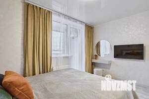 1-к квартира, посуточно, 43м2, 9/16 этаж