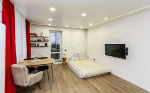 Студия квартира, на длительный срок, 33м2, 6/12 этаж