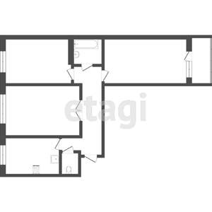 3-к квартира, на длительный срок, 100м2, 1/10 этаж