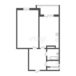 1-к квартира, на длительный срок, 40м2, 8/17 этаж