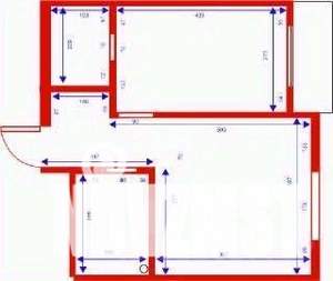 1-к квартира, на длительный срок, 40м2, 7/23 этаж