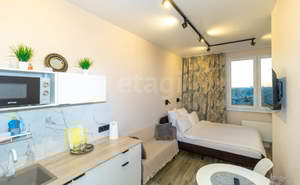 Студия квартира, на длительный срок, 18м2, 8/9 этаж