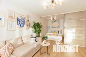 1-к квартира, посуточно, 40м2, 1/1 этаж