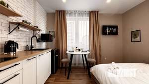 Студия квартира, посуточно, 25м2, 4/23 этаж
