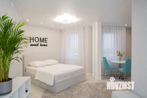 Студия квартира, посуточно, 35м2, 9/25 этаж