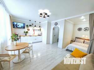 Студия квартира, посуточно, 34м2, 15/19 этаж