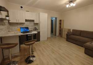 Студия квартира, на длительный срок, 27м2, 7/18 этаж