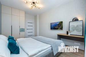 1-к квартира, посуточно, 43м2, 12/19 этаж