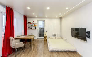 Студия квартира, на длительный срок, 33м2, 6/12 этаж