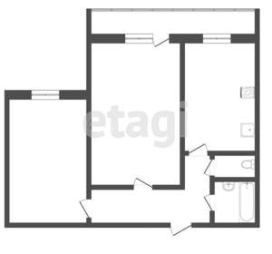 1-к квартира, на длительный срок, 33м2, 7/9 этаж