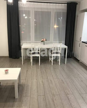 Студия квартира, на длительный срок, 33м2, 3/17 этаж