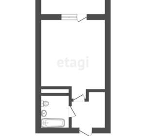 Студия квартира, на длительный срок, 16м2, 3/8 этаж