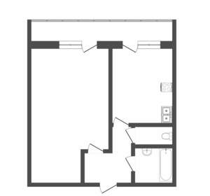 1-к квартира, на длительный срок, 33м2, 7/9 этаж