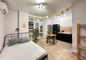 Студия квартира, на длительный срок, 29м2, 12/19 этаж