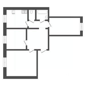 3-к квартира, на длительный срок, 65м2, 1/9 этаж