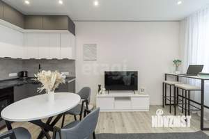 Студия квартира, на длительный срок, 33м2, 11/24 этаж