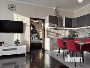 1-к квартира, посуточно, 64м2, 1/1 этаж