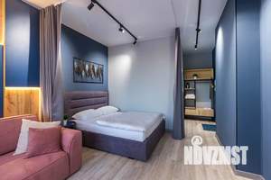 Студия квартира, посуточно, 40м2, 4/25 этаж