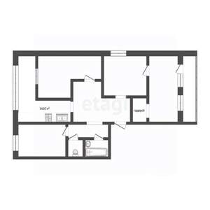 4-к квартира, на длительный срок, 94м2, 2/16 этаж