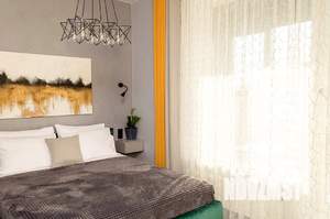 Студия квартира, посуточно, 45м2, 6/9 этаж