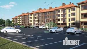 Студия квартира, на длительный срок, 23м2, 2/4 этаж