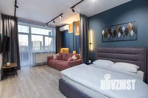 Студия квартира, посуточно, 40м2, 4/25 этаж