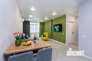 1-к квартира, посуточно, 50м2, 1/1 этаж