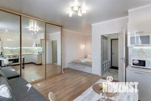 Студия квартира, посуточно, 28м2, 15/19 этаж