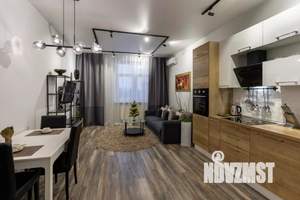 1-к квартира, посуточно, 55м2, 1/1 этаж