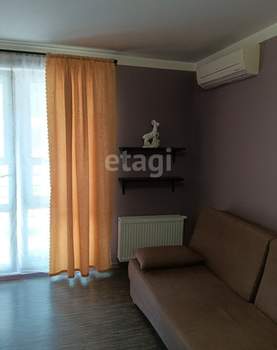 Студия квартира, на длительный срок, 30м2, 4/17 этаж