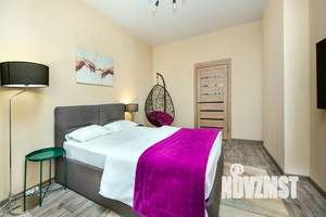 1-к квартира, посуточно, 46м2, 21/25 этаж