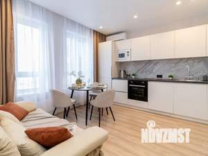 Студия квартира, посуточно, 40м2, 10/23 этаж