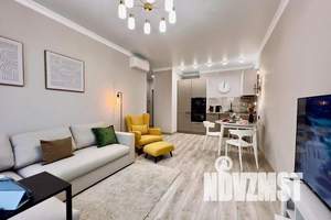 1-к квартира, посуточно, 45м2, 15/21 этаж